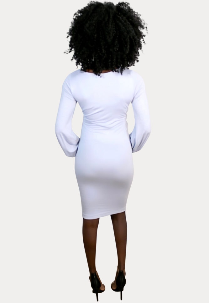boat neck pregnancy dress