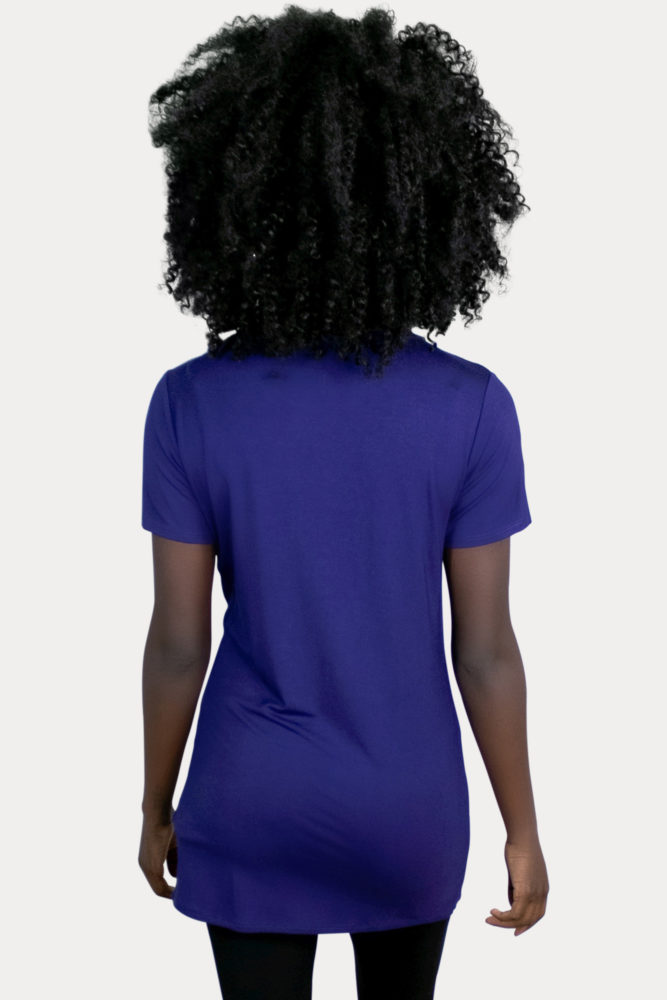 royal blue maternity top