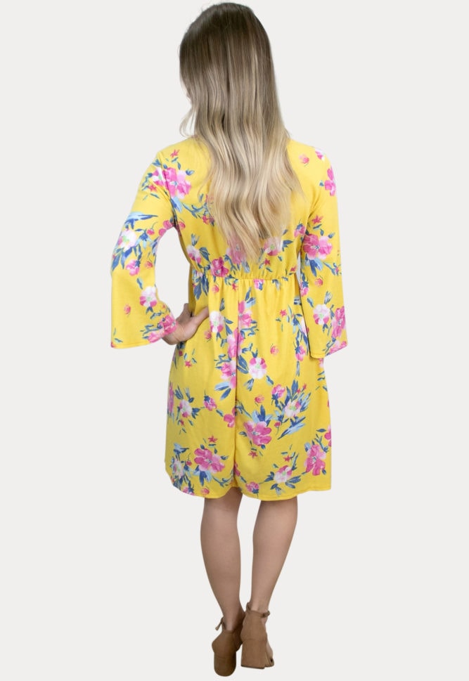 floral pregnancy dress