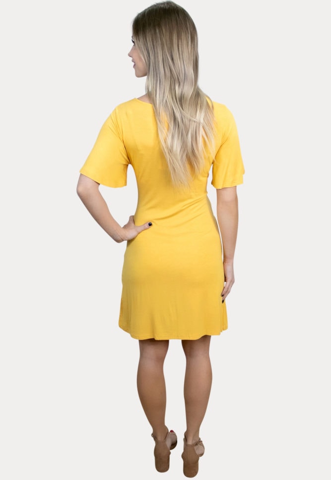 pregnancy dress with tie front