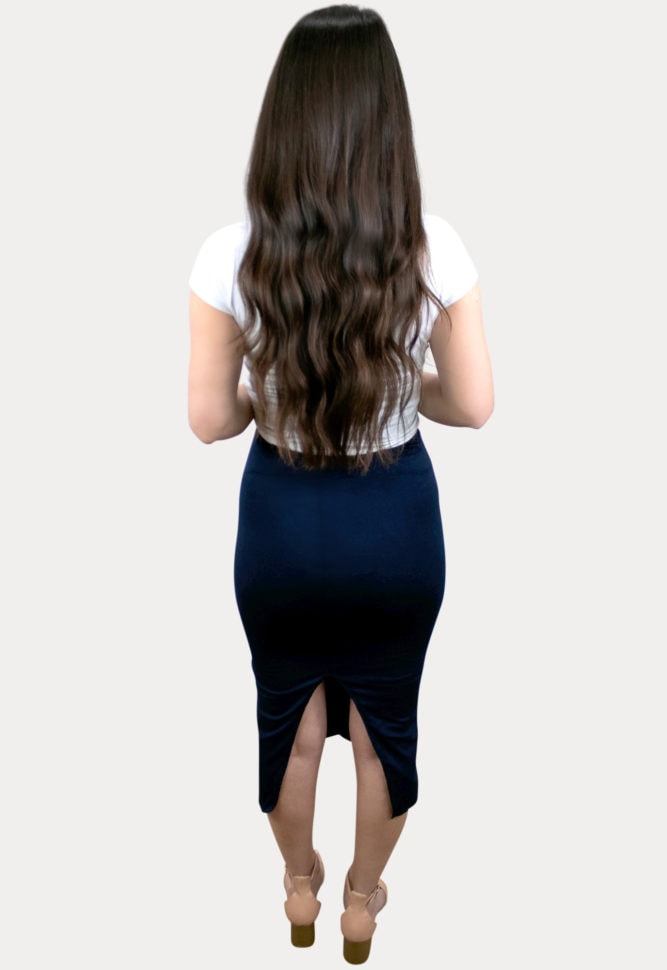 midi maternity skirt