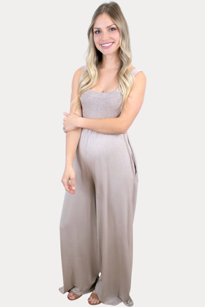 tan maternity jumper
