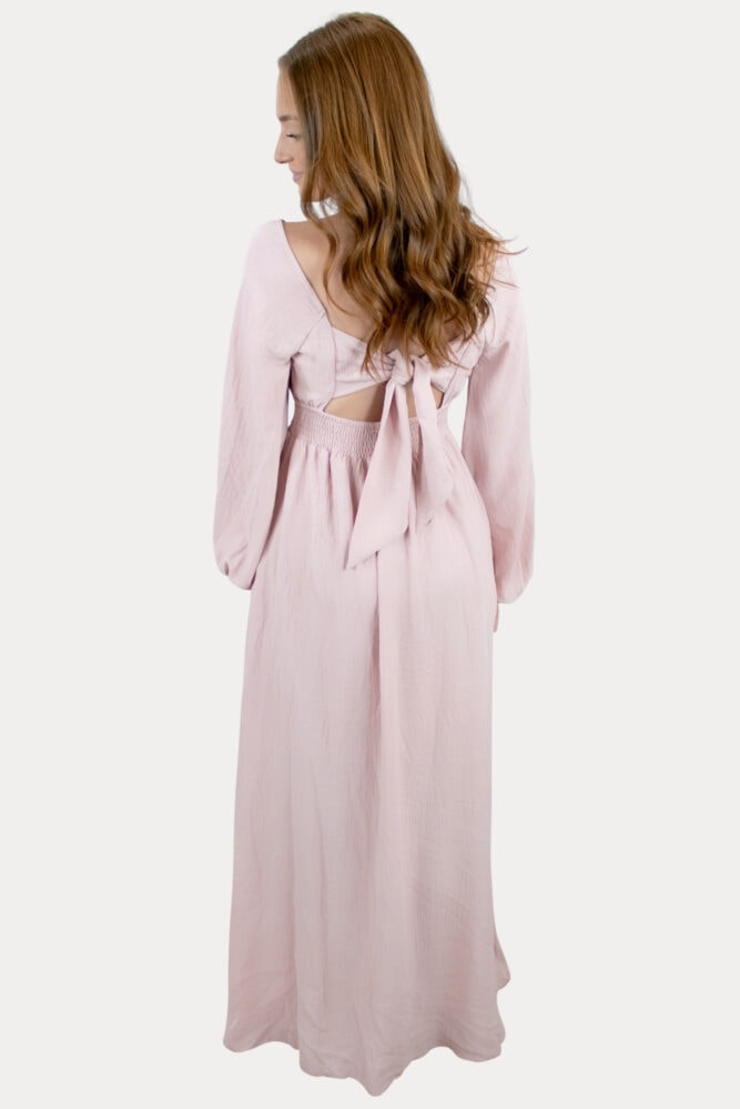 bishop sleeve pregnancy maxi