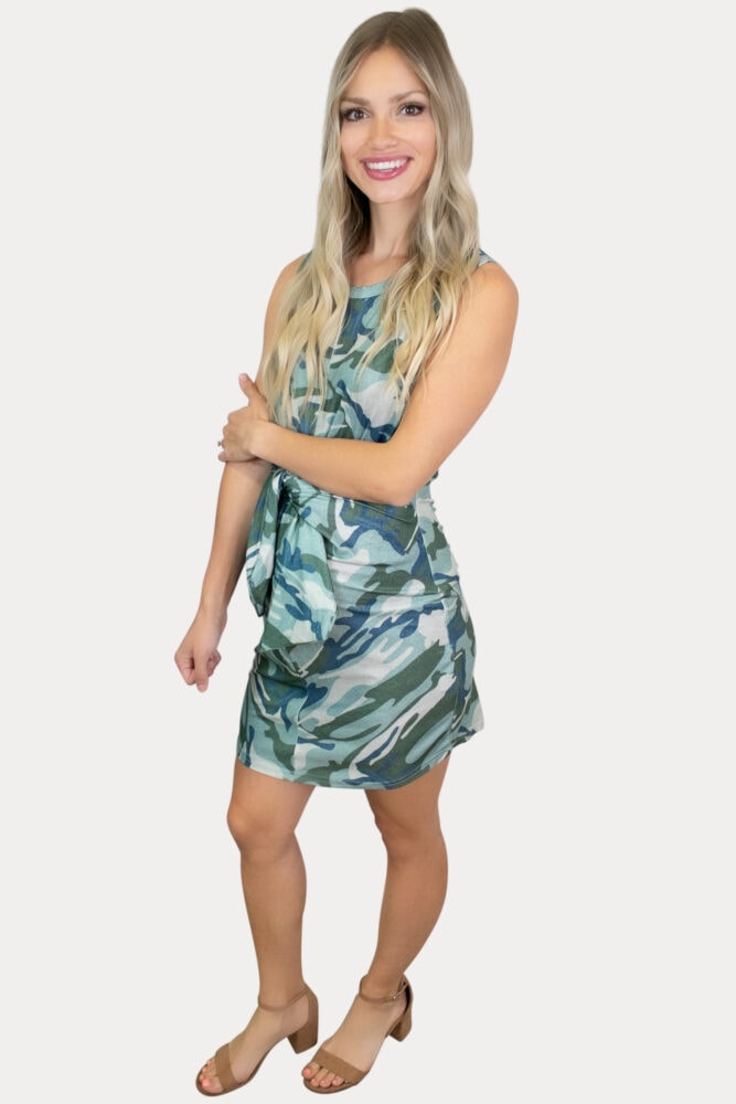 tie front maternity dress