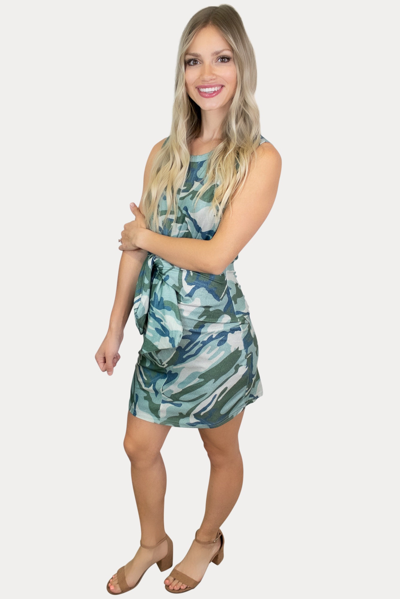 tie front maternity dress