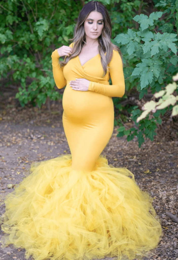 Sweetheart Tulle Gown with Long Sleeves