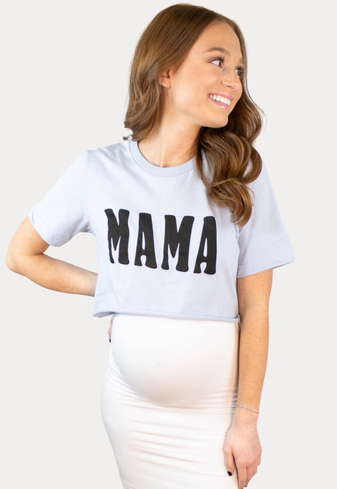 Blue Mama Crop Top