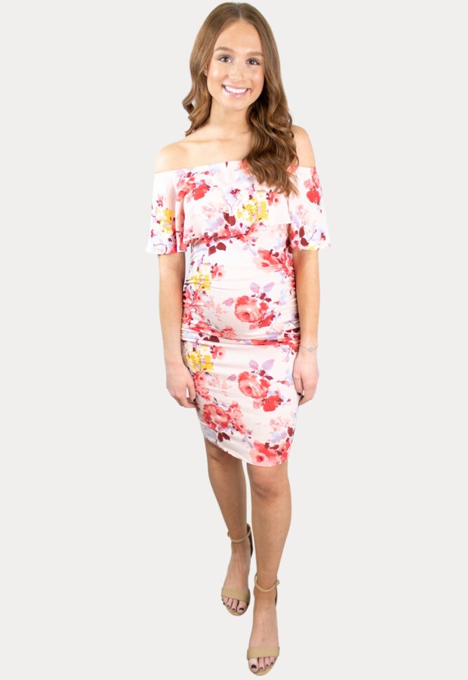 Spring maternity dress