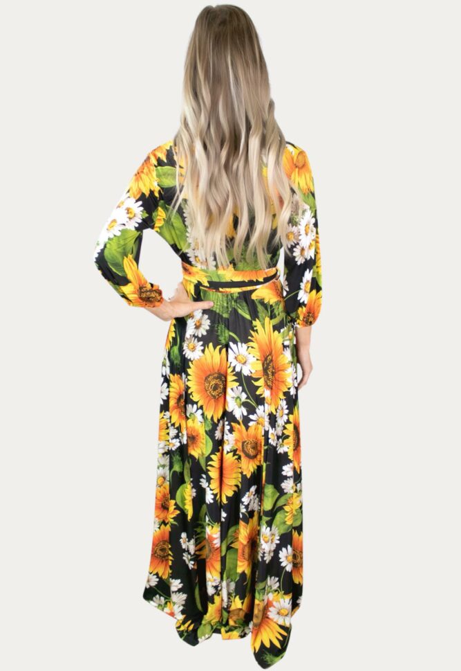 Sunflower Maternity Dress