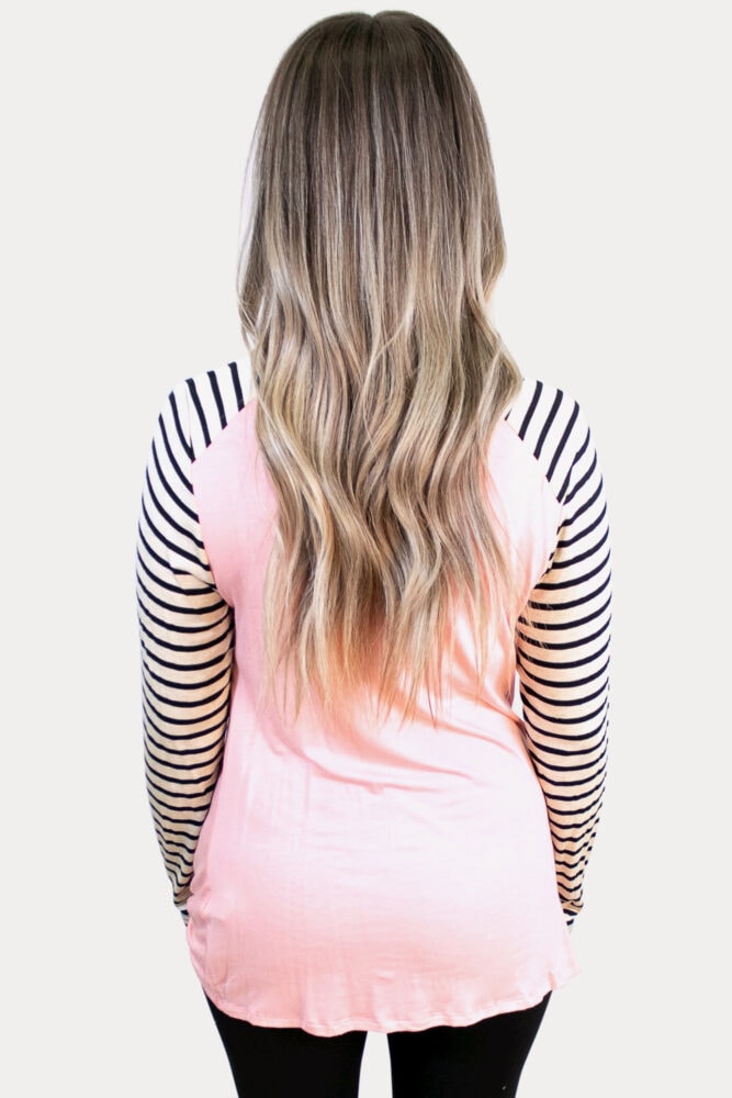 Coral Maternity Tee