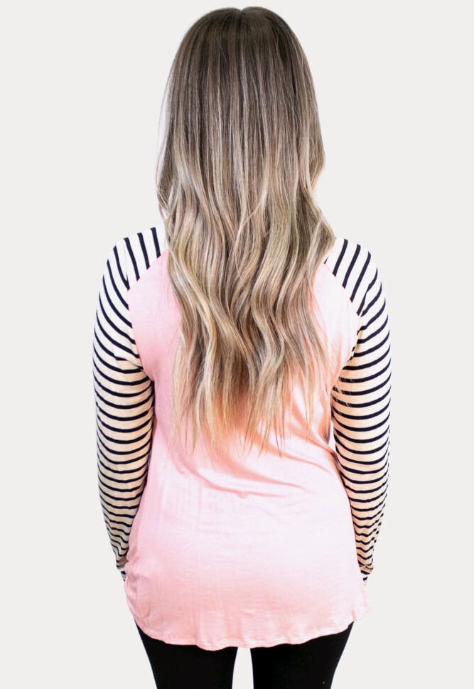 Coral Maternity Tee