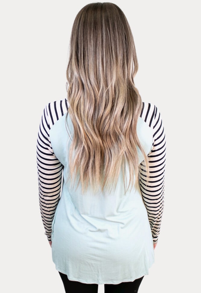 Mint Maternity Tee