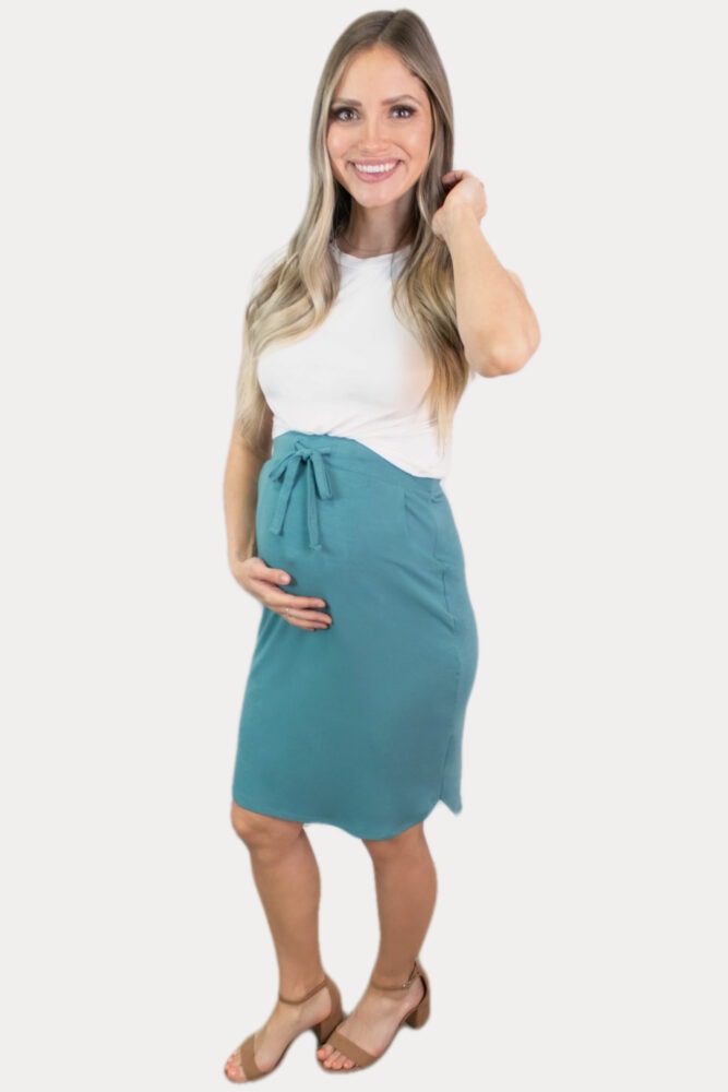 casual pregnancy skirt