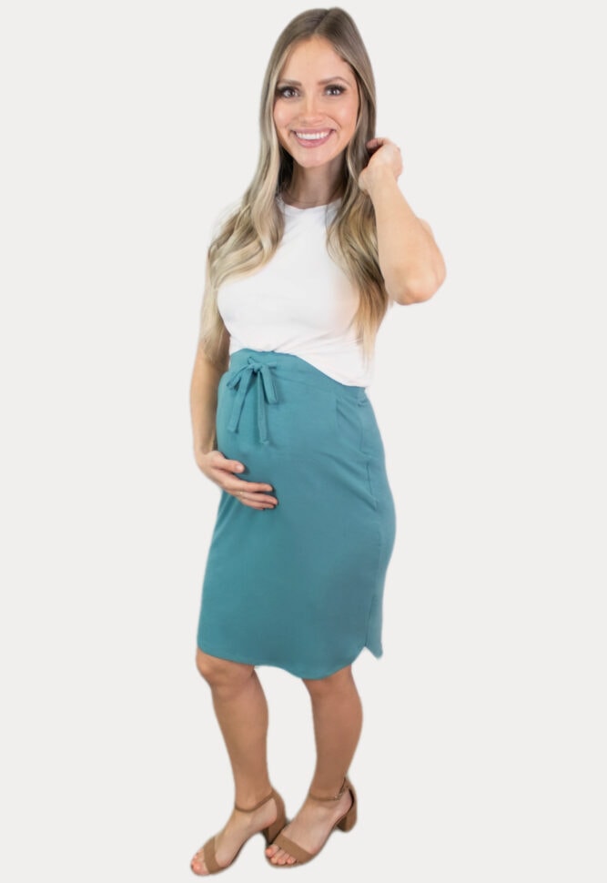casual pregnancy skirt