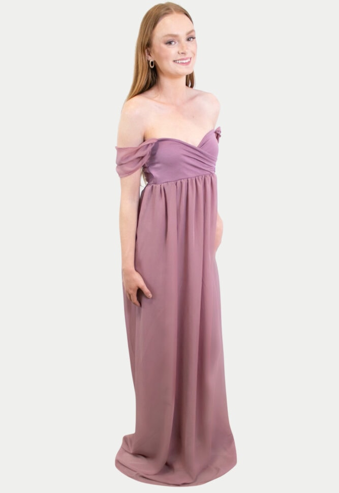 Chiffon Sweetheart Bridesmaid Dress