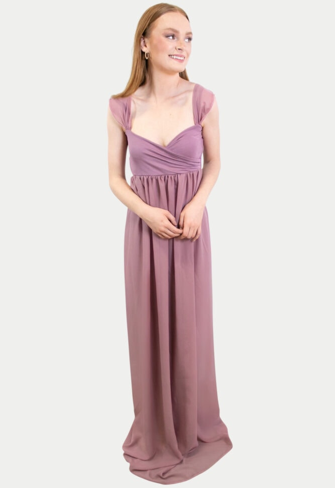 Chiffon Sweetheart Bridesmaid Dress